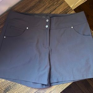 Women’s gray golf shorts